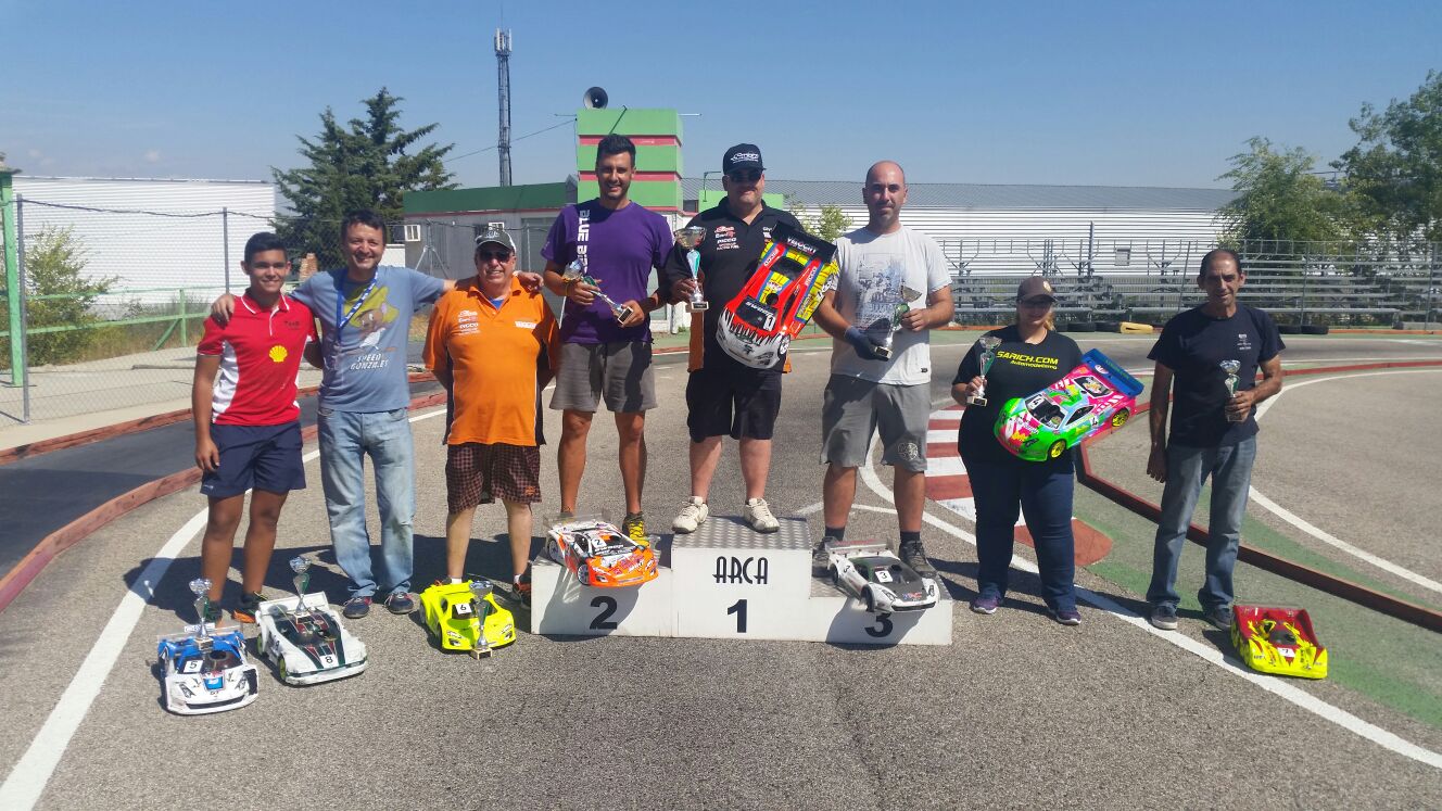 Podio final GT España 2016 ARCA