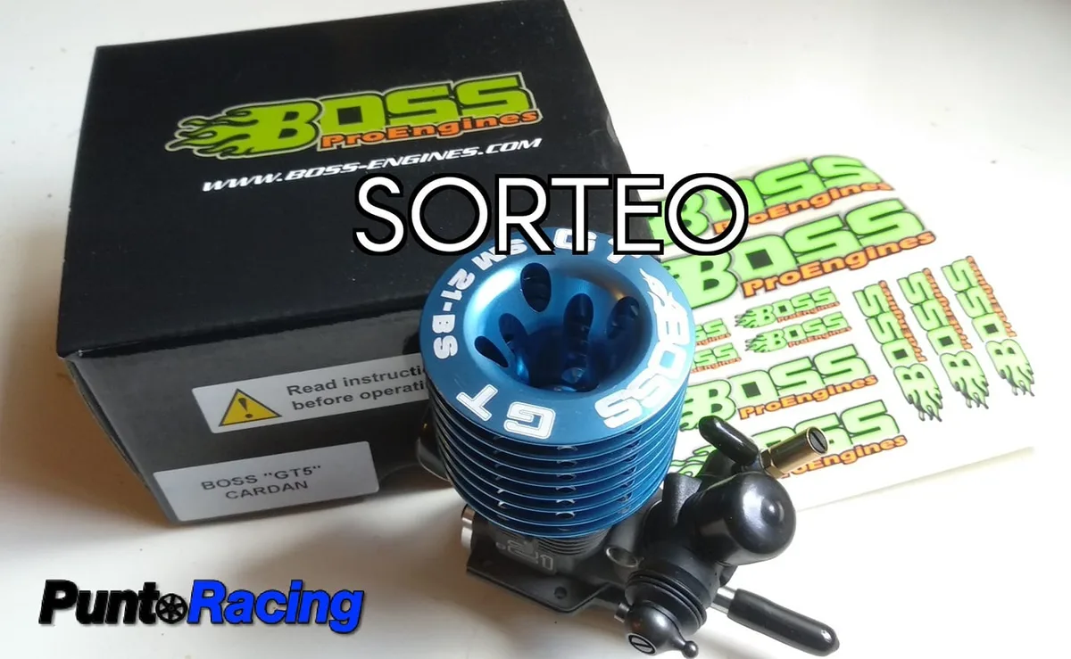 Sorteo Motor 1/8 GT BOSS GT5 !