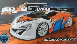 Ya disponible el nuevo Serpent Cobra SRX8 GTE LWB 1/8 (SER600060)