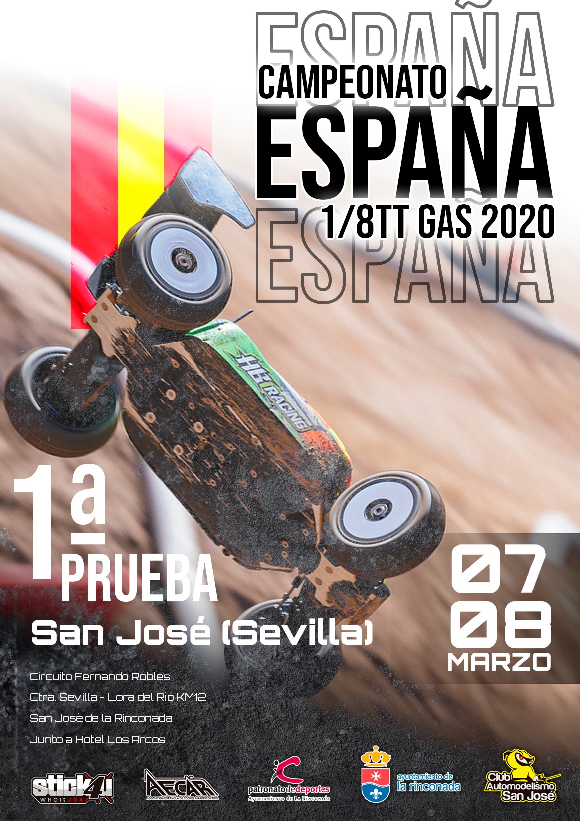 Campeonato de España 1/8 TT Gas 2020 Sevilla