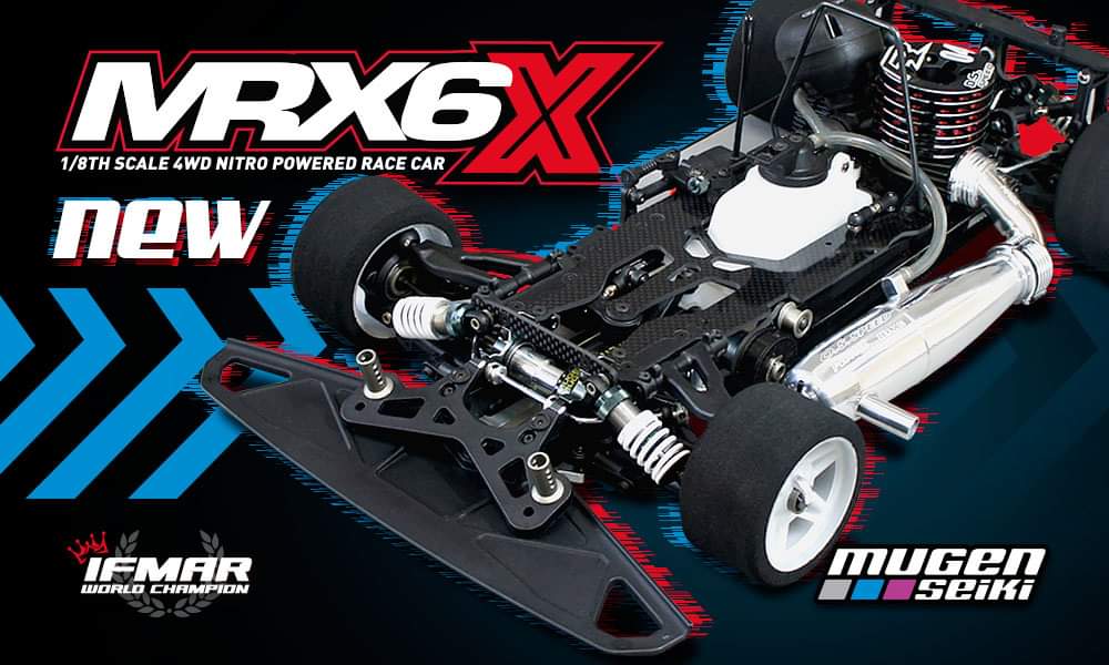 Mugen Seiki MRX6X World Champion Edition 2020 , 1:8 On Road.  FASTEST RC CAR