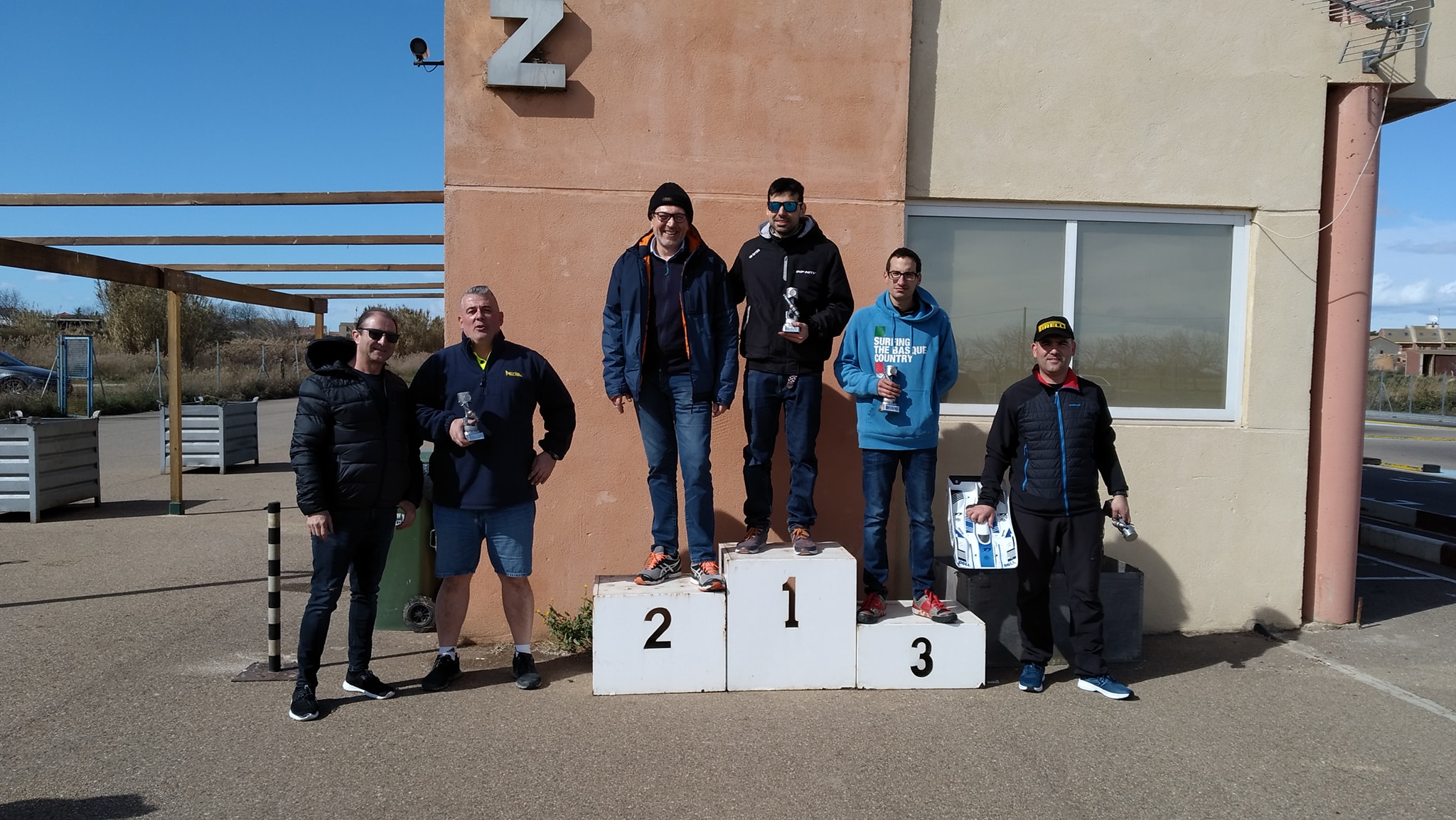 POdio Campeonato Aragón 18 Pista Gas