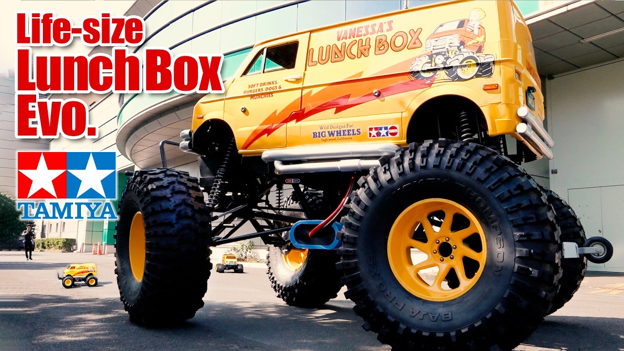 Tamiya Lunch Box EVO a escala real: el 1/1 que arrancó en Shizuoka